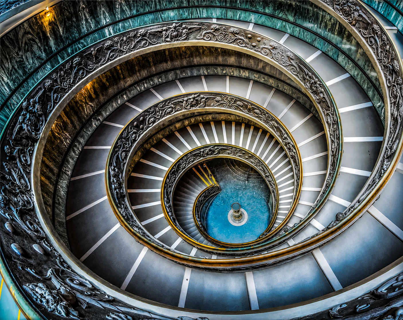 Elegant staircase — a metaphor for the journey of psychological growth
